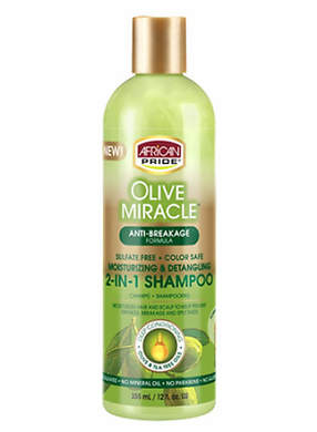 African Pride Olive Miracle 2 IN 1 shampoo