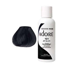 Load image into Gallery viewer, Adore Semi-Permanent Hair Color Jet Black #121
