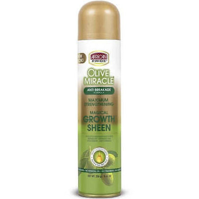 African Pride Olive Miracle Magical Growth Sheen Spray