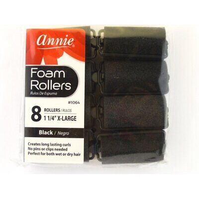 Annie Foam Rollers 8pcs - 1 1/4in Dia