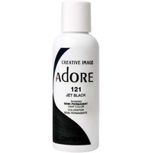 Load image into Gallery viewer, Adore Semi-Permanent Hair Color Jet Black #121
