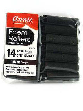 Annie Foam Rollers 14pcs - 5/8in Dia