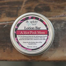 Load image into Gallery viewer, A Hot Pink Mess Lotion Bar
