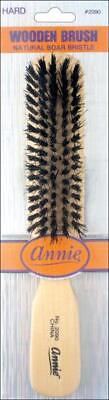 Annie Hard Wooden Boar Bristle Brush