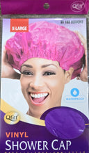 Load image into Gallery viewer, Qfitt X-Large Vinyl Shower Cap
