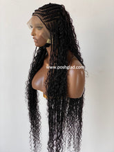 Load image into Gallery viewer, Glueless French Braid Bohemian Cornrow Wig - Dash
