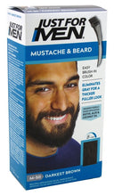 Load image into Gallery viewer, Just For Men Mustache &amp; Beard Darkest Brown M-50
