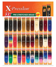 Load image into Gallery viewer, X-Pression 2X Pre-Stretched Braiding Hair 48 in
