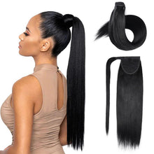 Load image into Gallery viewer, VIP Ponytail / Silky 18" 100% Human Hair
