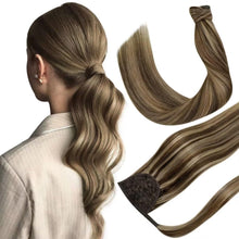 Load image into Gallery viewer, VIP Ponytail / Silky 24" (100 grams) 100% Human Hair
