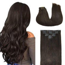 Load image into Gallery viewer, VIP Clip Extensions / Silky Straight 18" (140 g) - ClipeX System
