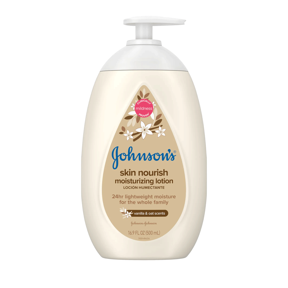 Johnson's Baby Skin Nourish Moisturizing Body Lotion, 16.9 Fl. Oz