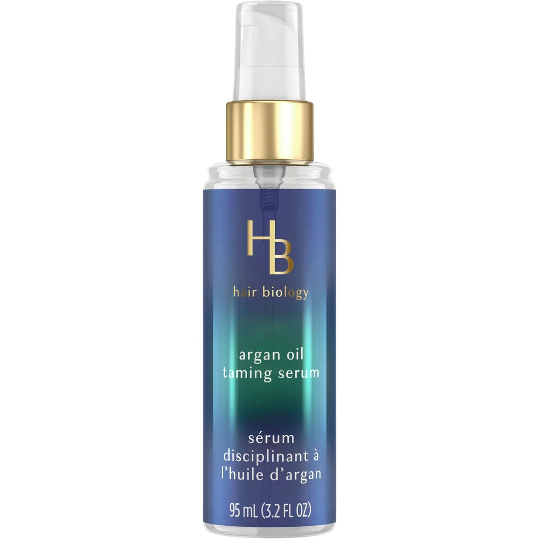 Hair Biology Argan Oil Taming Serum With Biotin For Dull, 3.2 Fl Oz
