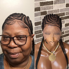 Load image into Gallery viewer, Glueless Feeding Braid Wig - Sharon
