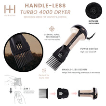 Load image into Gallery viewer, HH Handle-Less Turbo 4000 Dryer
