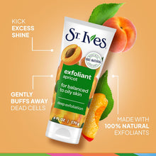 Load image into Gallery viewer, Fresh Skin Apricot Face Scrub, Deep Exfoliator Skin Care for Clean, Glowing Skin, Oil-Free Facial Scrub Made with 100% Natural Exfoliants, 6 Oz
