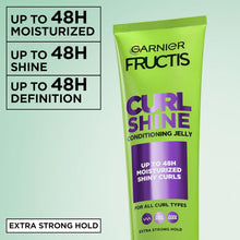 Load image into Gallery viewer, Curl Shine Conditioning Hair Gel, Frizz Control for Curly, Wavy, and Coily Hair, Extra Strong Hold for up to 48 Hrs of Bouncy, Moisturized Curls, 5.1 Fl Oz (Packaging May Vary)
