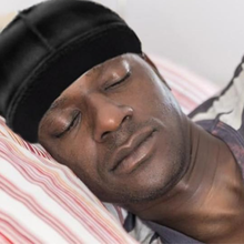 Load image into Gallery viewer, Mr. Durag Stocking Wave Cap with Wide Band, 2 Count, Black
