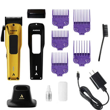 Load image into Gallery viewer, Andis 562060 Phenom Professional Cord/Cordless Hair Clipper, Gold
