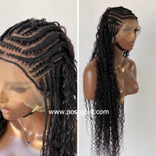 Load image into Gallery viewer, Glueless French Braid Bohemian Cornrow Wig - Dash
