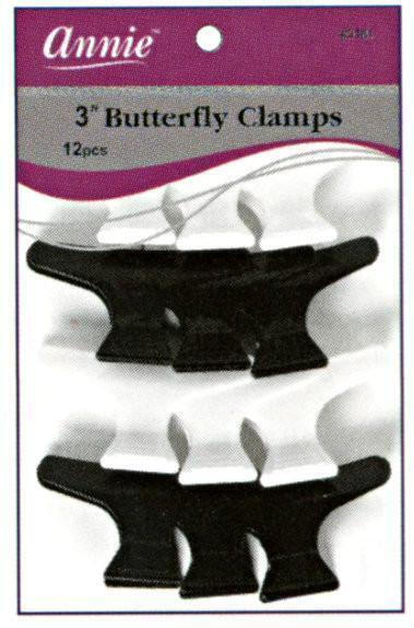 Annie Butterfly Clamps, 3in