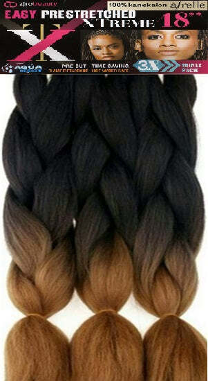 Afro Beauty Easy Prestretched Xtreme 3X Braiding Hair