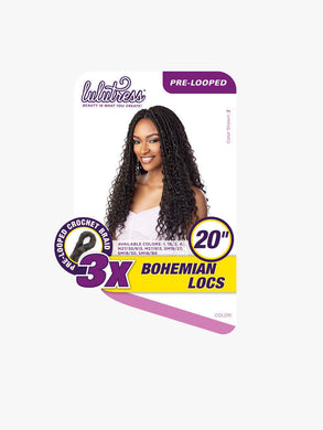 Lulutress Bohemian Locs 3X, 20in
