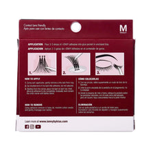 Load image into Gallery viewer, Kiss Eyelashes Trio Lash Black Medium
