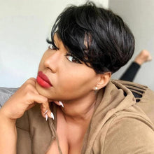 Load image into Gallery viewer, Lumiere Hair Pixie Cut Short Straight Human Hair
