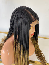 Load image into Gallery viewer, Glueless Tribal Cornrow Braided Wig
