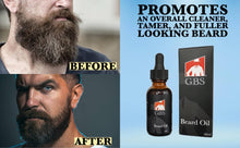 Load image into Gallery viewer, GBS BEARD OIL WITH JOJOBA + GRAPESEED OIL -  1oz
