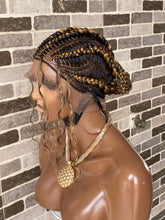 Load image into Gallery viewer, Glueless Feeding Braid Cornrow Wig - Janisa
