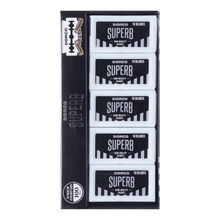 Load image into Gallery viewer, Dorco Superb Premium Blade Display, 10 Count Razor Blade Replacement Packs
