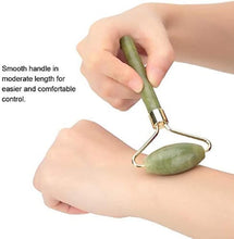 Load image into Gallery viewer, Jade Roller &amp; Gua Sha Set 5 in 1 Facial Massager Tools - Jade Gua Sha Facial Massager Set with Roller for Face Sculpting &amp; Skin Care | Jade Gua Sha Facial Massager Set with Roller for Face Sculpting &amp; Skin Care
