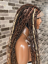 Load image into Gallery viewer, Glueless Bohemian Soft Faux Locs Wig
