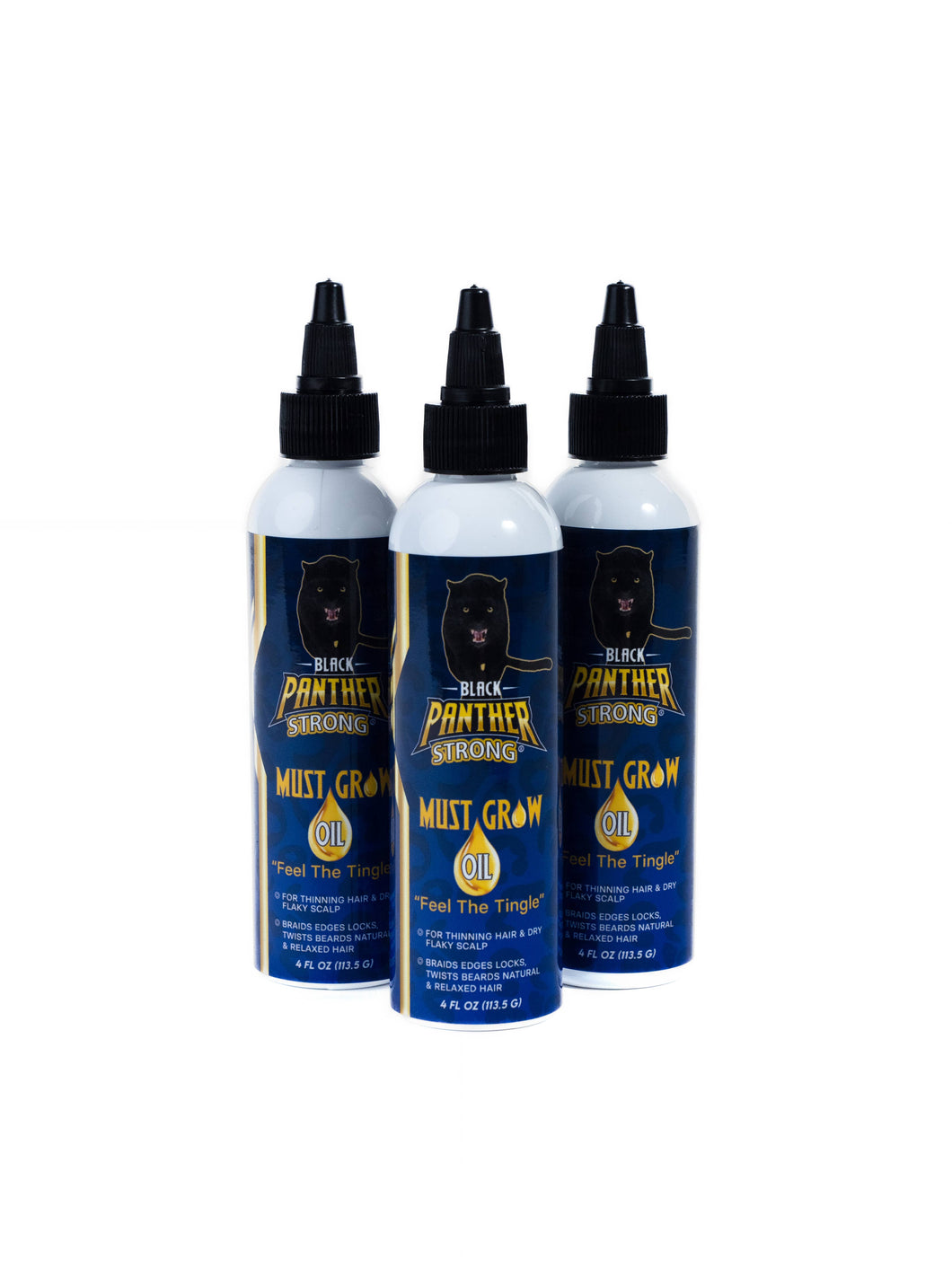 Black Panther Strong Must Grow Oil , 4 oz