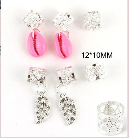 Fashion Hair Ring Accessories - Shells & Leaves