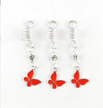 Load image into Gallery viewer, Fashion Hair Ring Accessories - Butterflies 1
