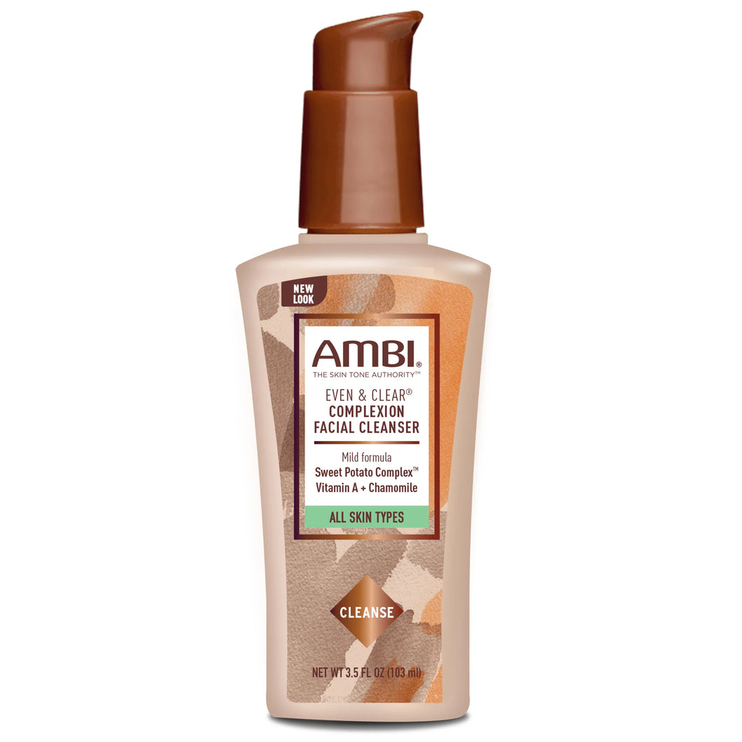 Ambi Even & Clear Complexion Facial Cleanser 3.5 oz