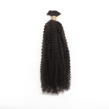 Load image into Gallery viewer, 100% Human Bulk Braiding Hair - Afro Kinky
