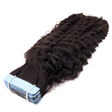 Load image into Gallery viewer, 100% Human Hair Tape In Extensions - Afro Kinky Curly
