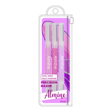 Load image into Gallery viewer, Almine Dual Ended Eyebrow Shaper, 3 Count, Assorted Color
