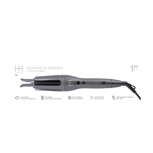 Load image into Gallery viewer, Hot &amp; Hotter Ceramic Auto Curler 1 Inch, 1 Count, Grey
