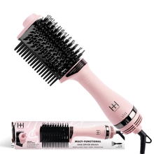 Load image into Gallery viewer, Hot &amp; Hotter Multi-Functional Hair Dryer Brush with Comb, Pink
