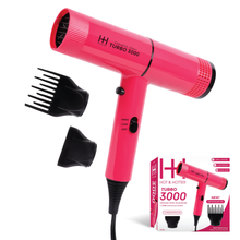 Load image into Gallery viewer, Hot &amp; Hotter Ceramic Turbo 3000 Hair Dryer, Pink

