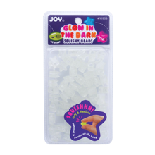 Load image into Gallery viewer, Joy Star Squishy Beads XX-Large, 60 Count, Glow-In-The-Dark Clear
