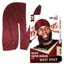 Load image into Gallery viewer, Mr. Durag Wave Maxx Silky Satin Durag, 1 Count, Assorted Colors
