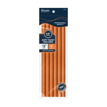 Load image into Gallery viewer, Annie Soft Twist Rollers 5/8 Inch, 12 Count Value Pack, Orange
