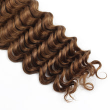 Load image into Gallery viewer, Auburn Deep Wave Bulk 100% Human Braiding Hair
