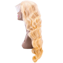 Load image into Gallery viewer, Transparent Lace Front Human Hair Wig - Blonde Body Wave 13x4
